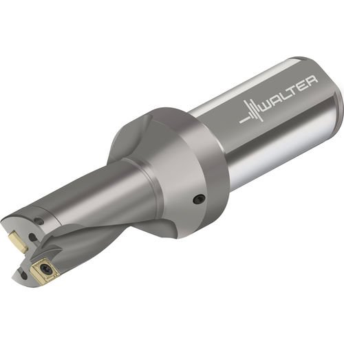 Broca com pastilhas intercambiáveis - D4120 series - Walter Tools - multiusos / para ferro fundido / para aço inoxidável