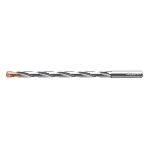Broca inteiriça - DC170-12 series - Walter Tools - para aço / para ferro fundido esferoidal / multiusos
