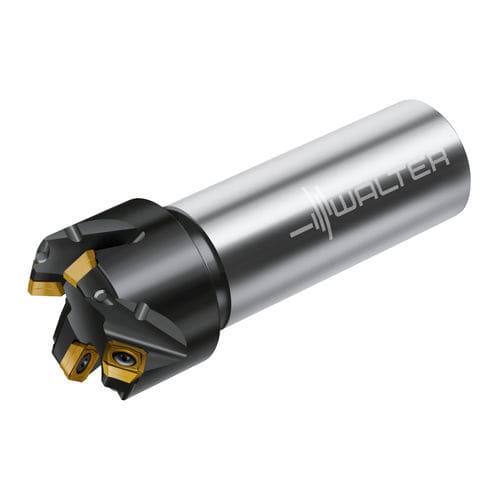 Fresa de dois tamanhos - M4003 series - Walter Tools - de insertos amovíveis / de acabamento / de desbaste