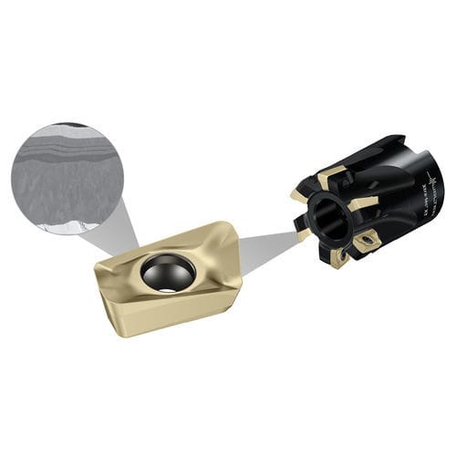 Pastilha de corte de fresagem - WKK25G - Walter Tools - com revestimento PVD