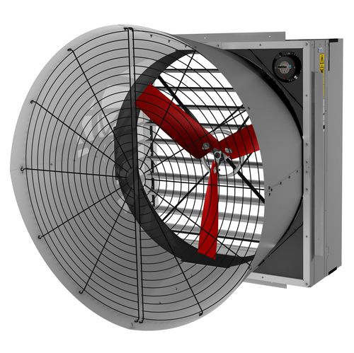 Ventilador axial - Multifan 130 - Vostermans Ventilation - de circulação de ar / industrial / cônico