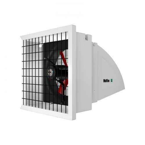 Ventilador dutado - Multifan System-1 - Vostermans Ventilation - axial / de circulação de ar