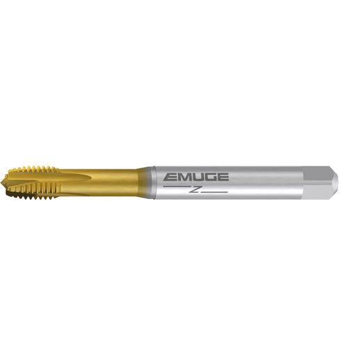 Macho de rosquear para máquina monobloco - Rekord 1B-Z-PM-TIN-70  - EMUGE-FRANKEN - HSS-E / para aço
