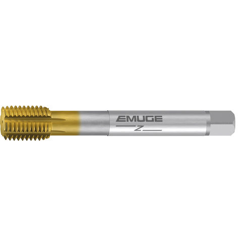 Macho laminador para furos passantes - InnoForm 2-Z-SN-PM-TIN-80  - EMUGE-FRANKEN - monobloco / HSS-E / HSSE-PM
