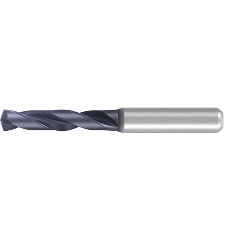Broca inteiriça - VHM-EF-DIN 6537K-HA-AK-2FF-TIALN-T14 - EMUGE-FRANKEN - para aço / para ferro fundido / para liga de titânio