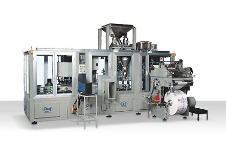 Máquina embaladora automática - HF100 - ICA - horizontal / para papel / de alta produtividade