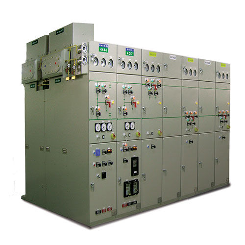 Conjunto de manobra e controle para média tensão - ENTEC ELECTRIC & ELECTRONIC CO.,LTD - isolado com gás SF6 / para central