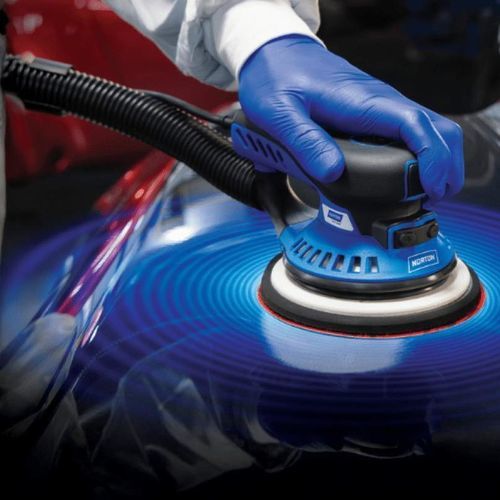 Lixadeira roto-orbital - DAS-e - Norton Abrasives - orbital / de mão / elétrica