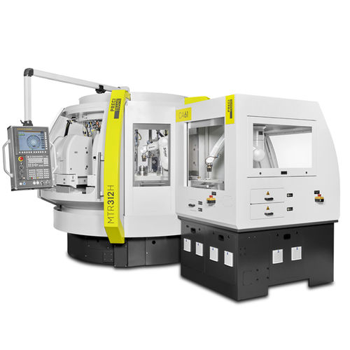 Máquina transfer rotativa - MTR312H - Precitrame Machines SA - CNC / 12 posições / para usinagem