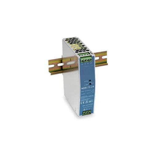 Fonte de alimentação elétrica para trilho DIN - NDR-75 series - Lantech Communications Europe GmbH - CA/CC / com proteção contra curto-circuitos / com proteção para sobrecargas