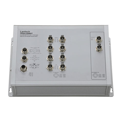 Switch de rede gerenciável - TPGS-L6208XT series - Lantech Communications Europe GmbH - 10 portas / de nível 2 / de nível 3