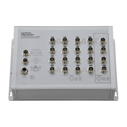 Switch de rede gerenciável - TPGS-L6416XT series - Lantech Communications Europe GmbH - 20 portas / de nível 2 / de nível 3