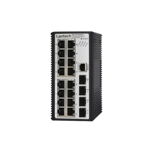 Switch de rede gerenciável - IES-3416DSFP series - Lantech Communications Europe GmbH - 20 portas / Gigabit / de nível 2
