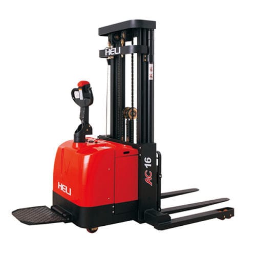 Empilhadeira patolada elétrica - CDD - Anhui HeLi Co.,Ltd. - com operador a pé / 24 V / para armazém
