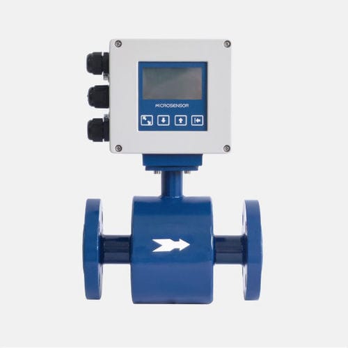 Medidor de vazão eletromagnético - MFE600Z - Micro Sensor Co.,Ltd - volumétrico / para líquidos / DN 80 mm (3")