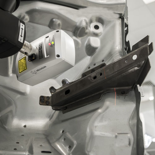 Apalpador de varredura - HP-L-10.6 - HEXAGON MANUFACTURING INTELLIGENCE - a laser / MMT / para máquina de medição tridimensional