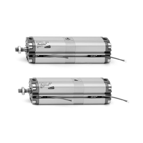 Cilindro multiposição - 31 series - CAMOZZI AUTOMATION - pneumático / de pistão magnético / de dupla ação
