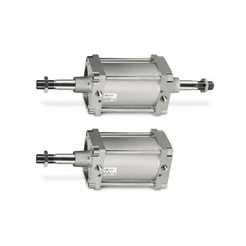 Cilindro pneumático - 40 series - CAMOZZI AUTOMATION - de pistão magnético / com tirantes / de haste passante