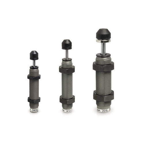 Amortecedor de impacto - SA series - CAMOZZI AUTOMATION - hidráulico / em aço / autocompensado