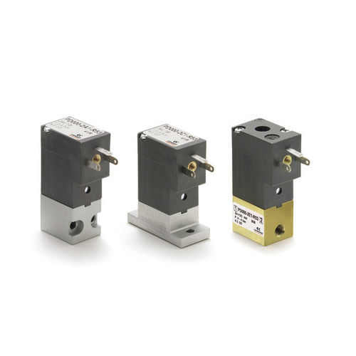 Válvula solenoide de ação direta - PD series - CAMOZZI AUTOMATION - de 2 vias / NF / para ar