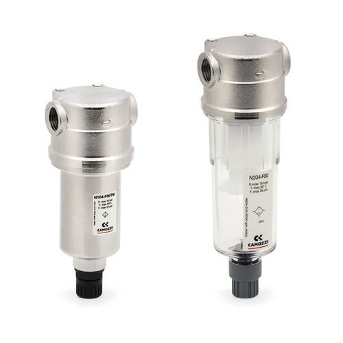 Filtro de ar - N series - CAMOZZI AUTOMATION - de cartucho / coalescedor / em latão