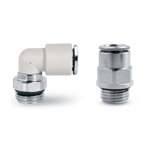 Conexão hidráulica - 7000 FLUIDICS  - CAMOZZI AUTOMATION - push-in / cotovelo / em tecnopolímero