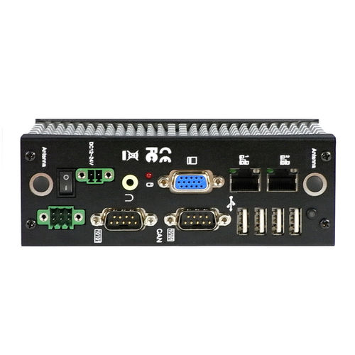 Computador embutido - FX5326 - FabiaTech - para trilho DIN / Intel® Atom N2600 / VGA