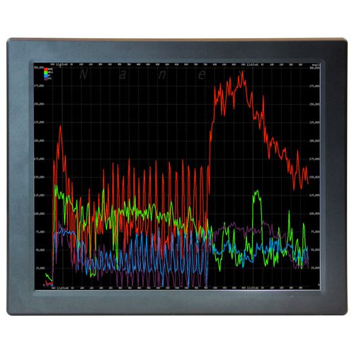 Monitor TFT-LCD - ADM-1819AP - Arista - com tela sensível ao toque resistiva com 5 fios / industrial / de armazenamento