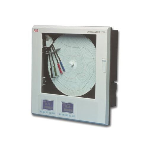 Registrador com papel - C1300 - ABB Measurement & Analytics - para líquidos / programável / com diagrama circular