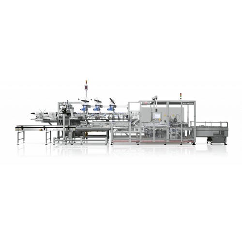 Linha de embalagem para produtos alimentares - Ilapak - para produtos de confeitaria / de toalhas umedecidas / para queijo