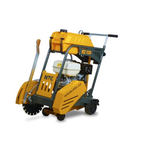 Serra para cortar piso - RZ 120  - NTC - para concreto / para asfalto / com motor de combustão interna