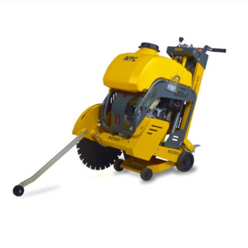 Serra para cortar piso - RZ 202  - NTC - para concreto / para asfalto / com motor de combustão interna