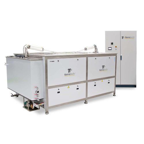 Máquina de limpeza por imersão - TT-8000 - TIERRATECH - automática / industrial / de grande capacidade