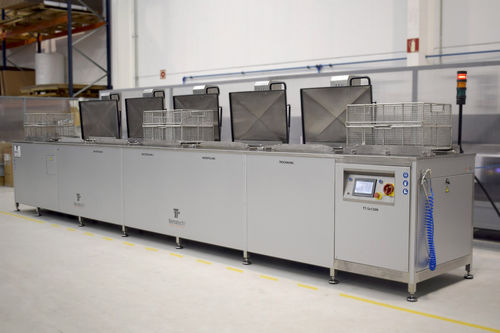 Máquina de limpeza ultrassônica - 39 Ga - TIERRATECH - manual / para veículo ferroviário / sob medida