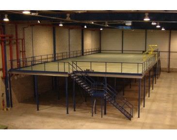 Mezanino industrial - 900 kg/m² - duwic