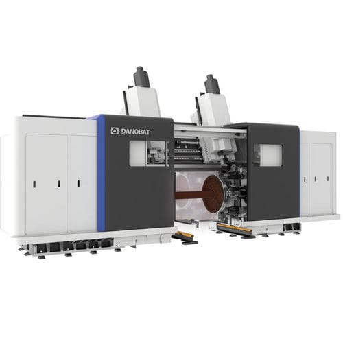 Torno CNC - DPL/DPL-J - DANOBATGROUP - para perfilagem de rodas de comboio / de grande capacidade