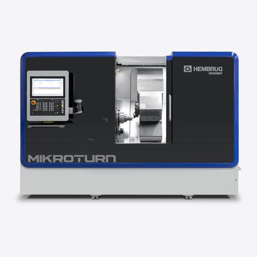Torno CNC - Mikroturn® - DANOBATGROUP - hidrostático / de dois fusos / para peças longas