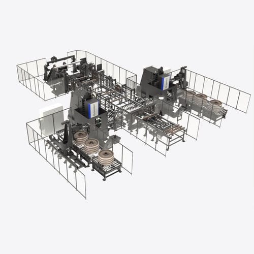 Linha de produção de peças metálicas - BMC - DANOBATGROUP - automática