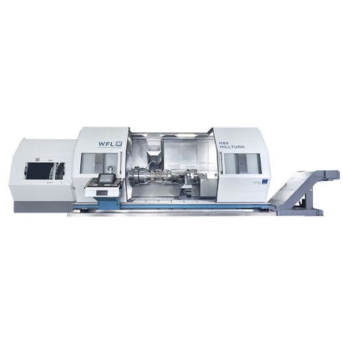 Centro de torneamento e fresamento CNC - 80X series - WFL Millturn Technologies - horizontal / de 3 eixos / compacto