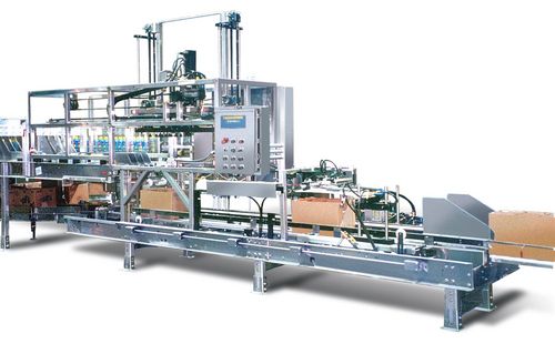 Encaixotadora/desencaixotadora automática - D-1000 - Hartness - para garrafas