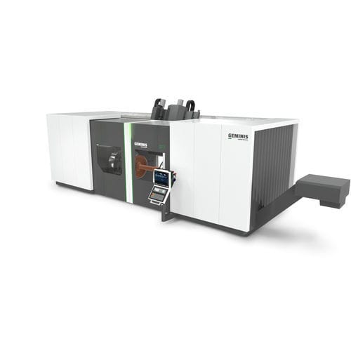 Torno CNC - GR7-5P - GEMINIS LATHES, S.A - horizontal / com carregadores tipo pórtico