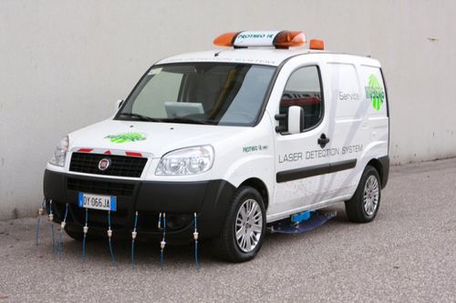 Detector de vazamento de metano - Protheo - Huberg - de infravermelho / móvel / para montagem em veículo