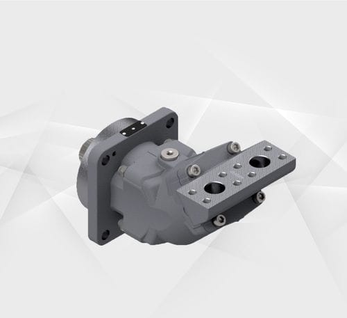 Motor hidráulico de pistão - MBIF series - ABER HYDRAULICS - compacto / de eixo inclinado / de alta pressão