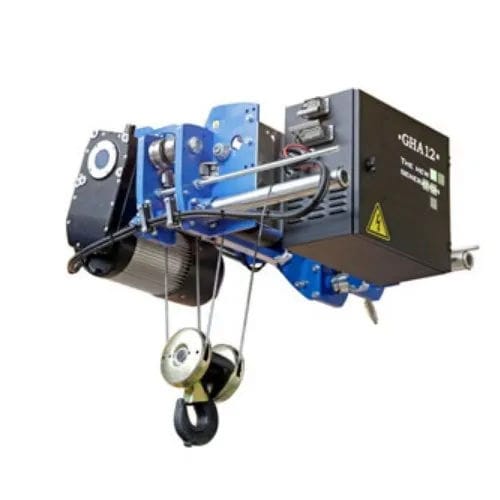 Talha de cabo de aço elétrica - GH series - GH Cranes & Components - compacta / 2 velocidades / com dois trilhos