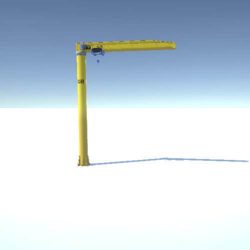 Guindaste de coluna - GPLN2 - GH Cranes & Components - 360° / com guincho / elétrico