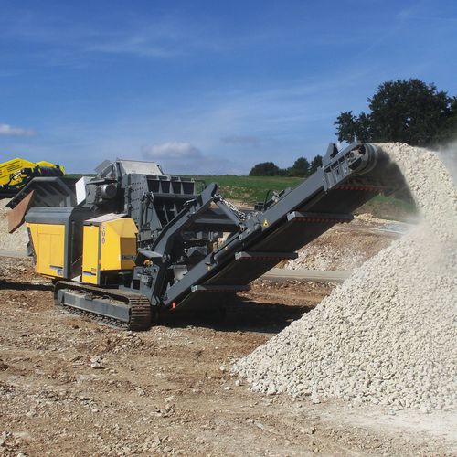 Britador cônico - RM V550GO! - RUBBLE MASTER HMH - móvel / a diesel / compacto