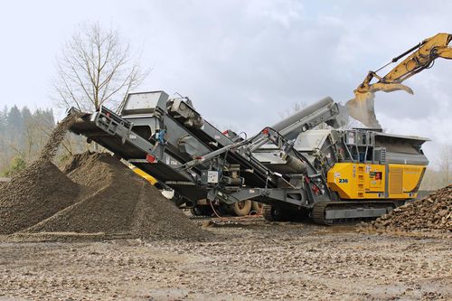 Britador de impacto - RM100 GO! - RUBBLE MASTER HMH - móvel / a diesel / compacto