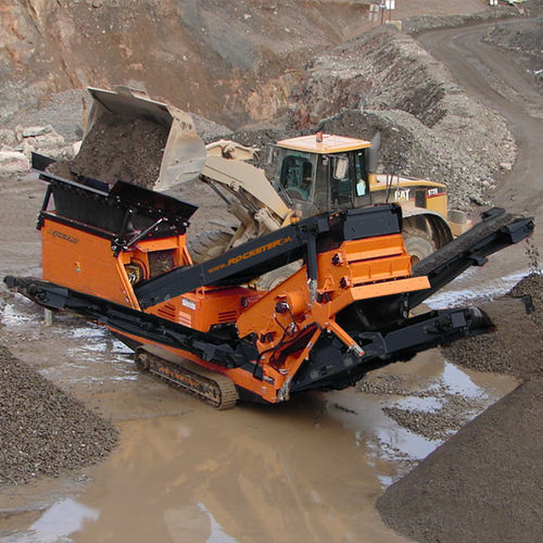 Peneira para reciclagem - RDS410 - Rockster Austria International GmbH - para construção civil / móvel / para produtos a granel