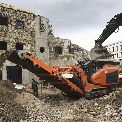 Britador de impacto hidráulico - R1000S - Rockster Austria International GmbH - móvel / secundário / de alta capacidade