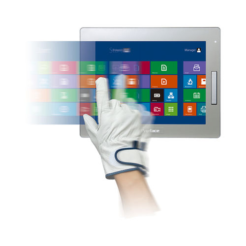 Monitor LCD/TFT - FP5000 series - Pro-face - com tela sensível ao toque multitouch / industrial / 1024 x 768